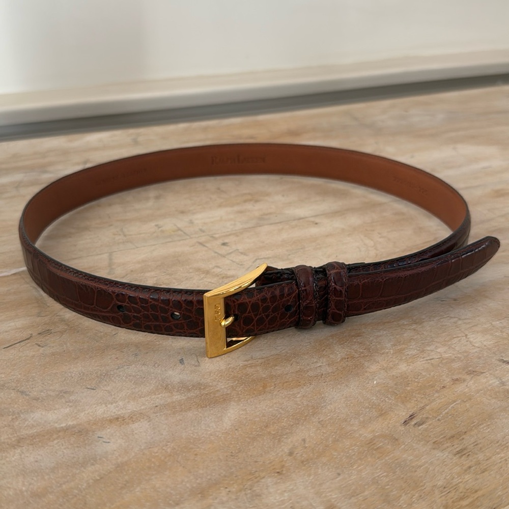 Ralph Lauren Genuine Leather Belt